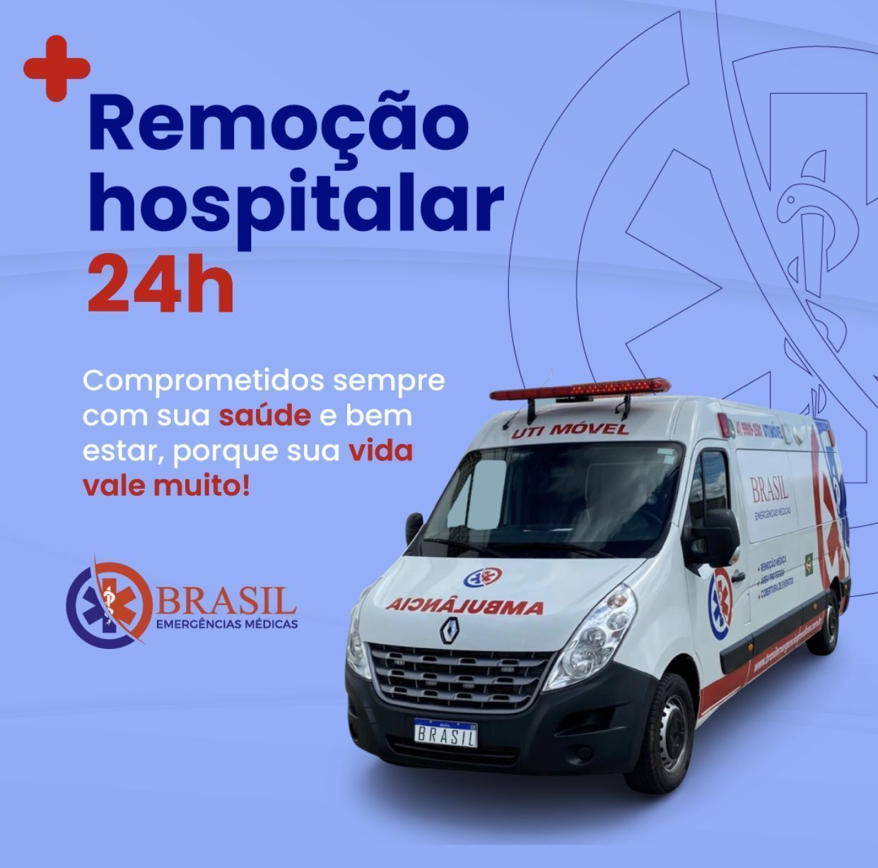 COMO CHAMAR UMA AMBULÂNCIA? atendimento 24 horas