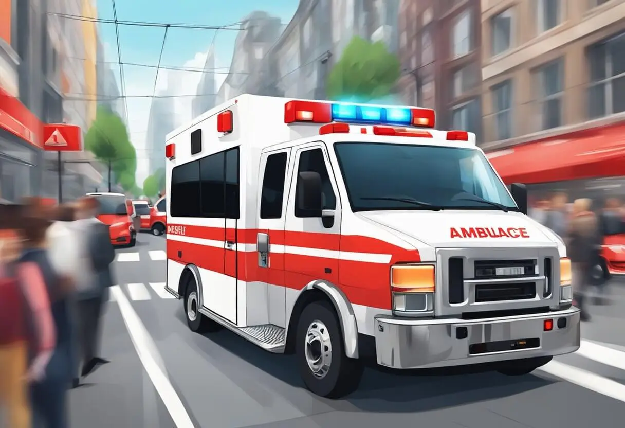6 passos de como se comportar no trânsito para dar passagem para a ambulância passagem para a ambulancia