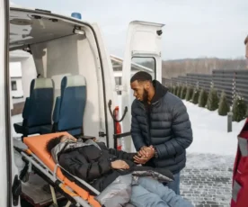 O que a ambulância é capaz de fazer?