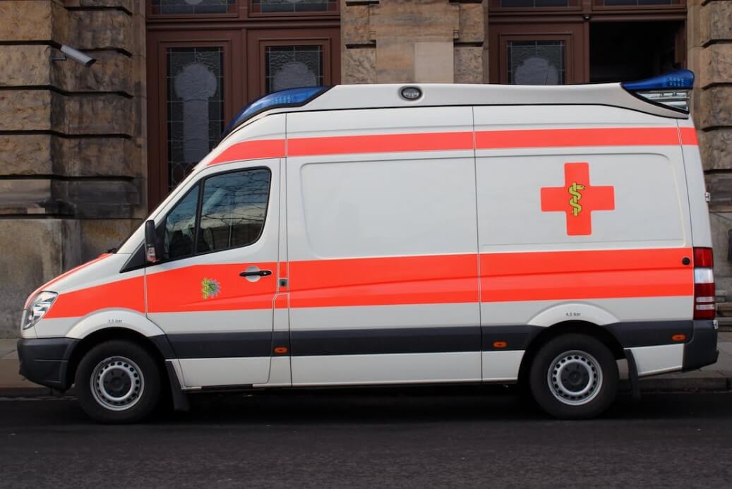 ambulancia para transporte de pacientes