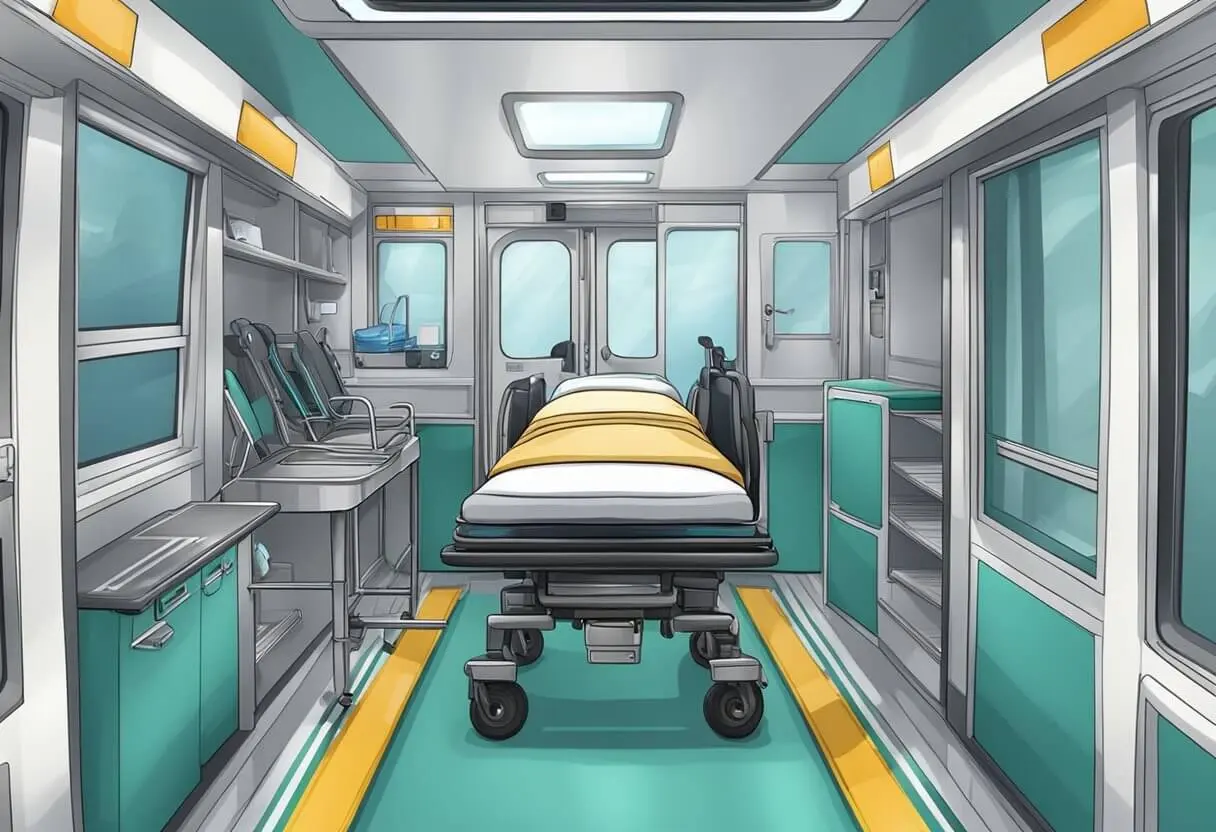 Foto de Dentro da Ambulância: Uma Visão da Emergência Médica foto de dentro da ambulancia