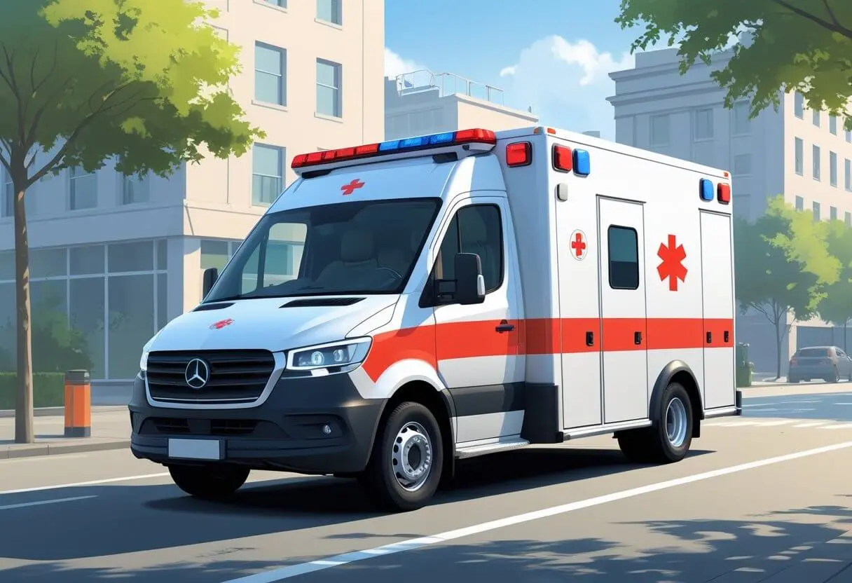 ambulancia suporte simples