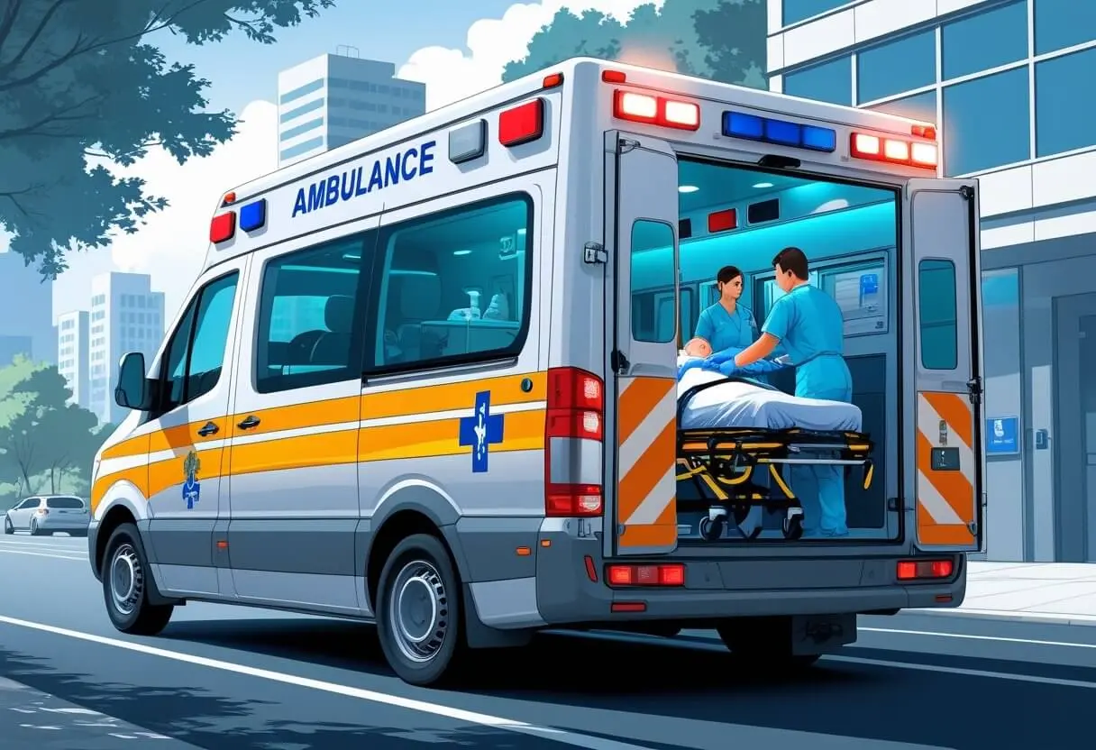 ambulancia transporte de pacientes