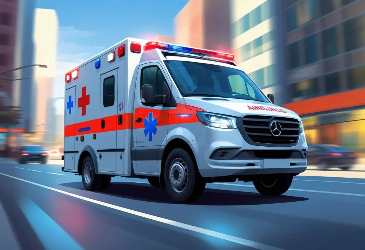 ambulancia de emergência em curitiba