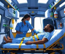 Cuidados com o Paciente Dentro da Ambulância
