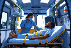 Cuidados com o Paciente Dentro da Ambulância