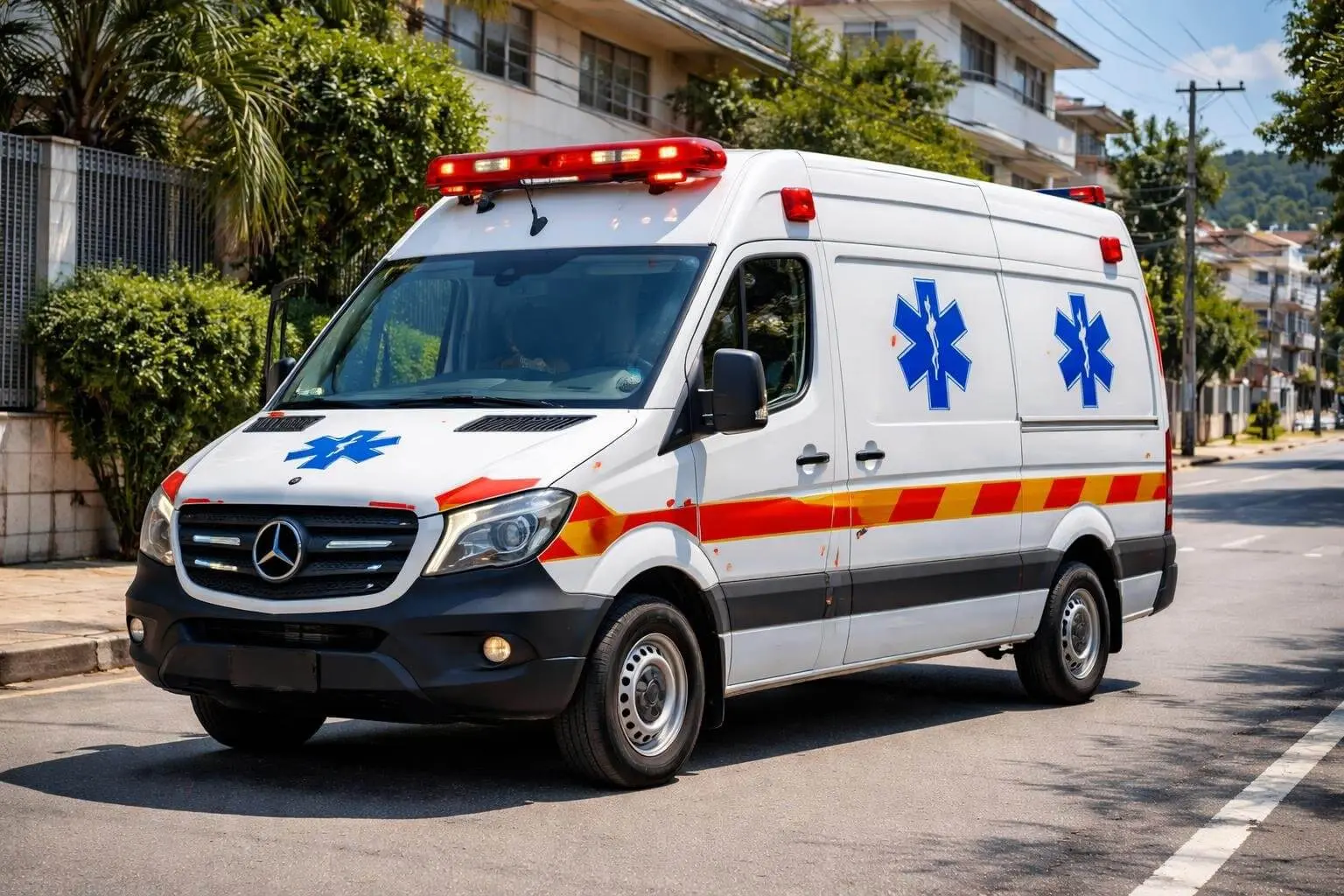 ambulancia em Rebouças