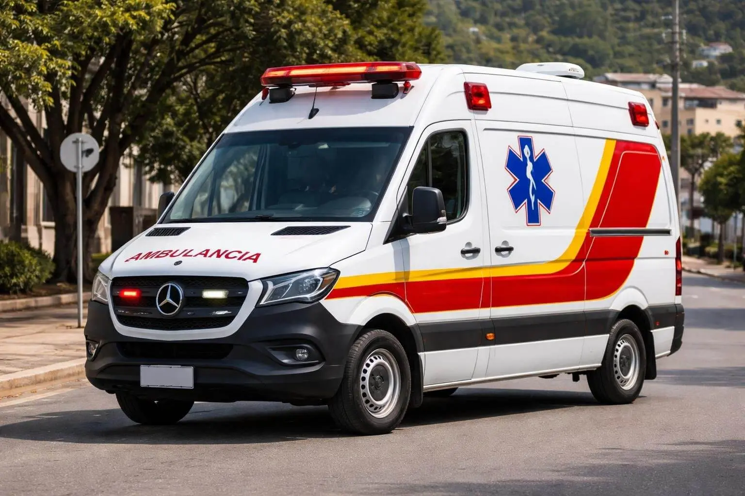 ambulancia em paulo frontin