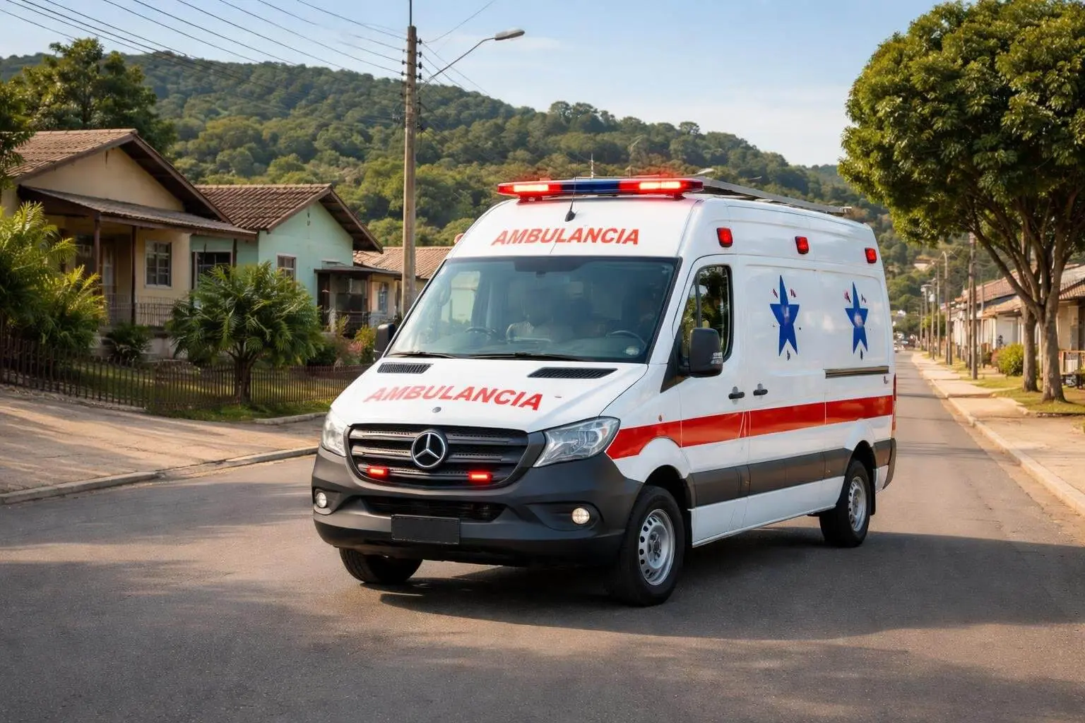 ambulancia em bituruna