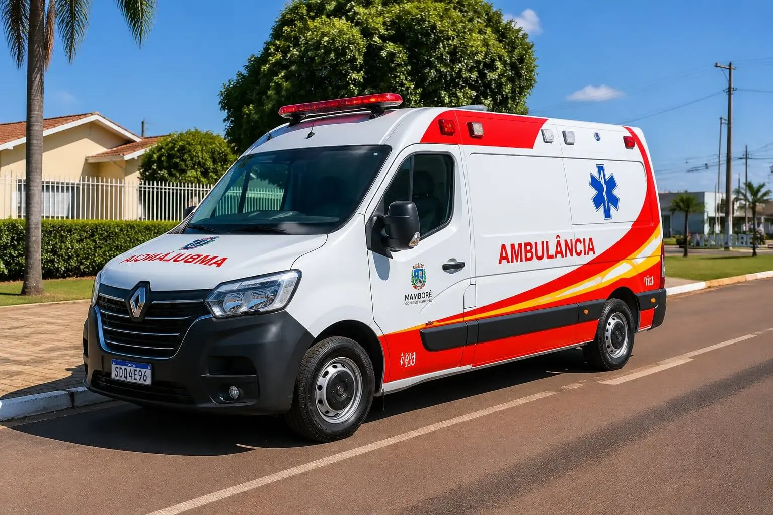 ambulancia em Mamoré
