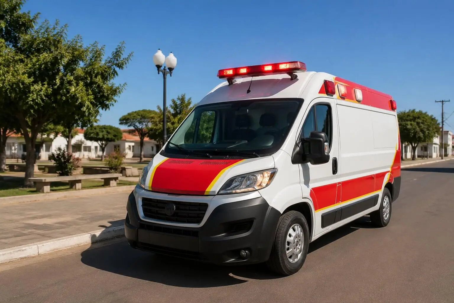 ambulancia em iretama