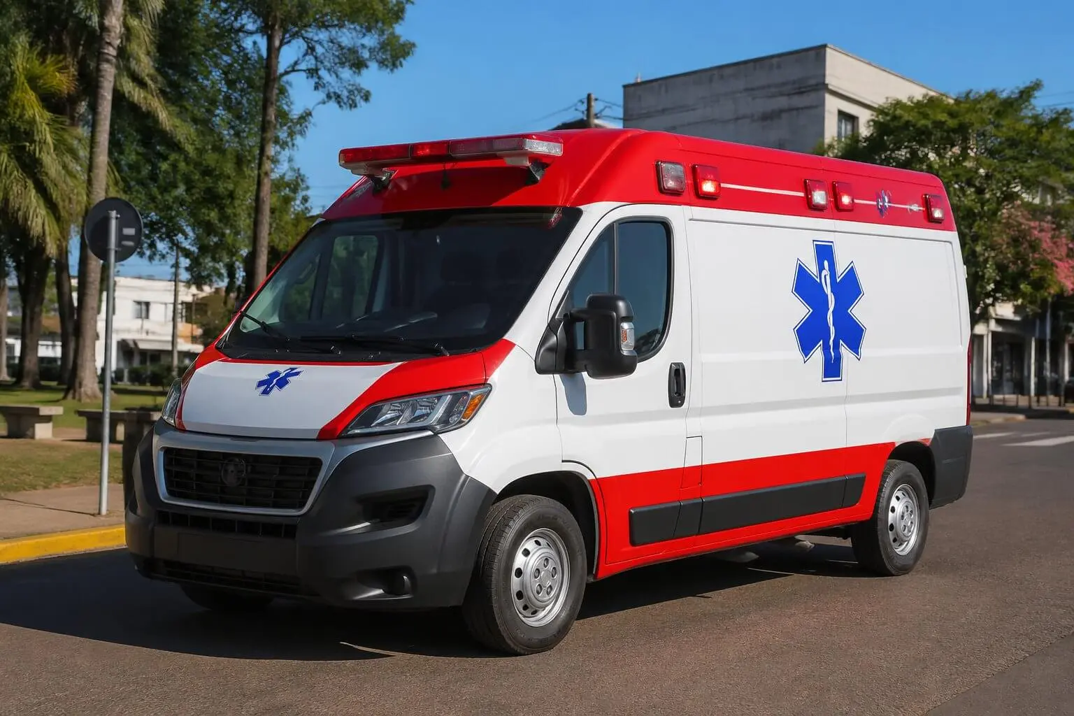 ambulancia em roncador