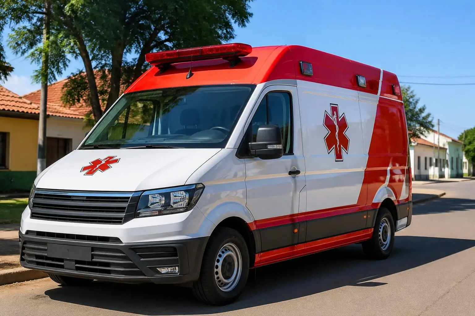 ambulancia em palmital