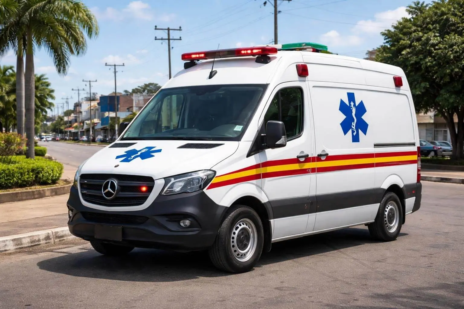 ambulancia em capanema