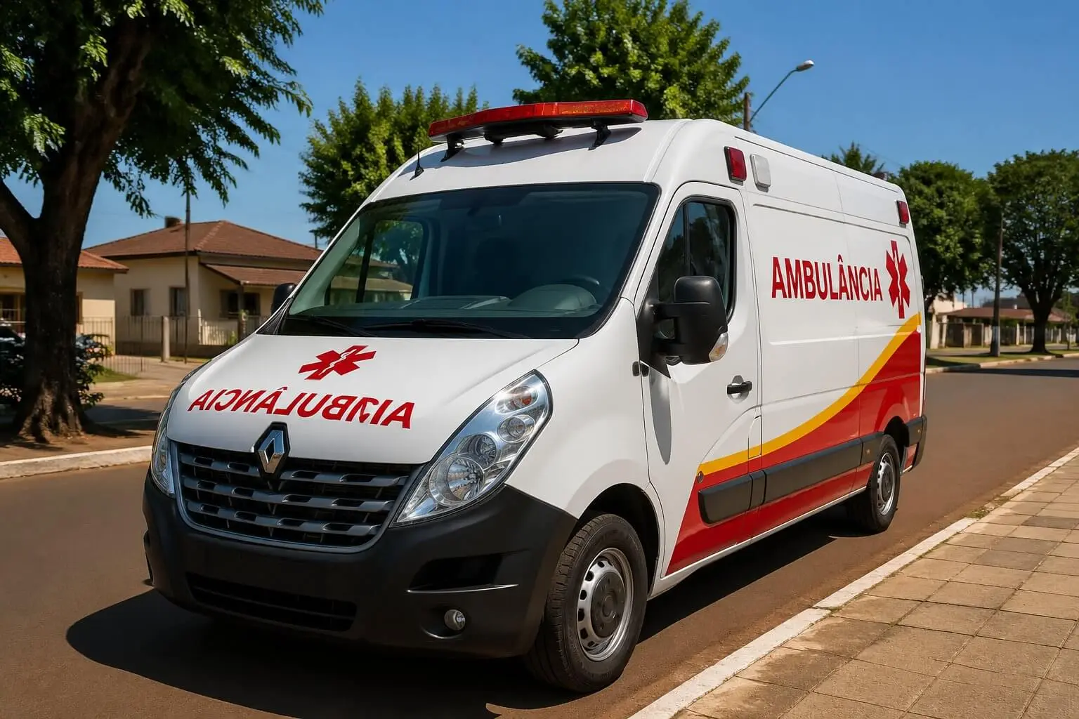ambulancia em lindoeste