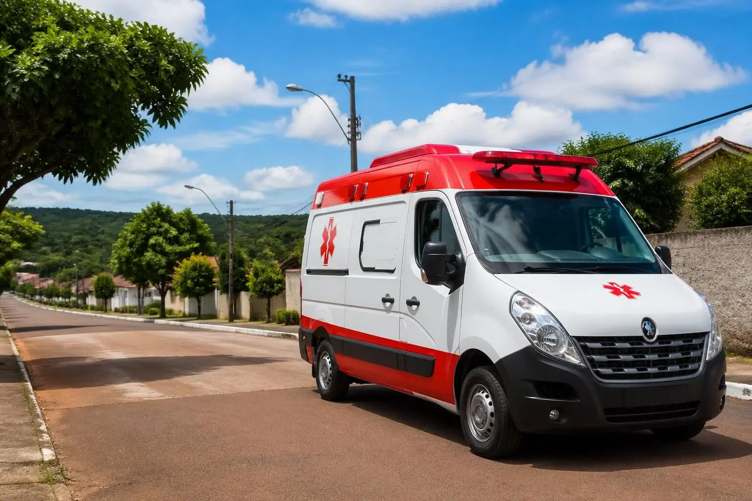 ambulancia em santa tereza do oeste