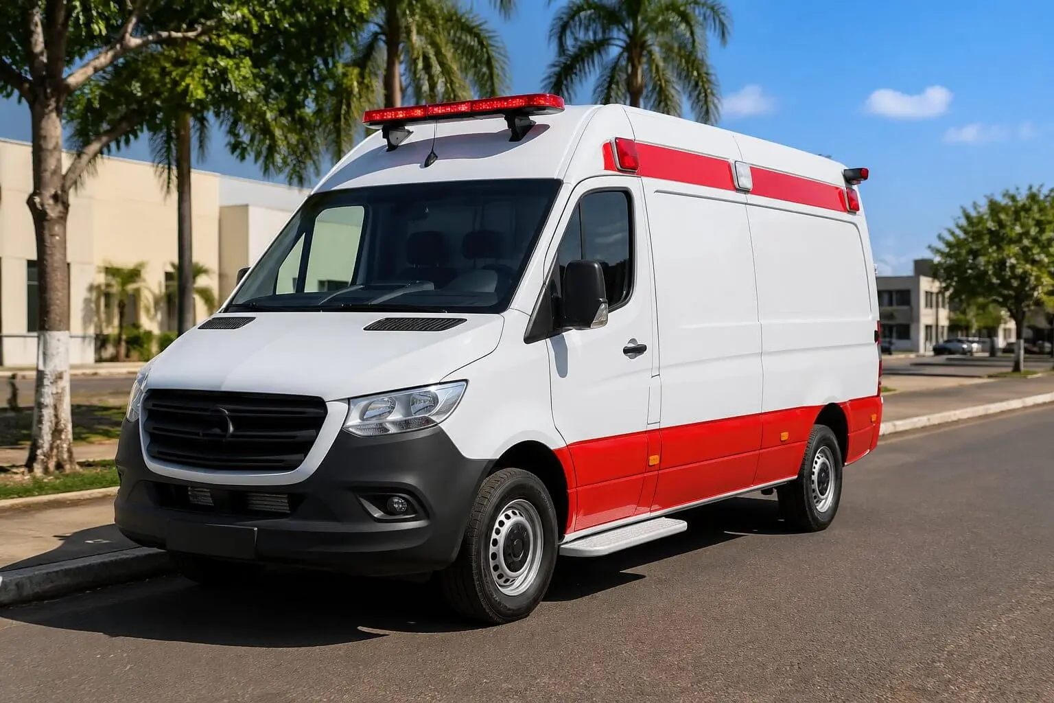 ambulancia em Cafelândia
