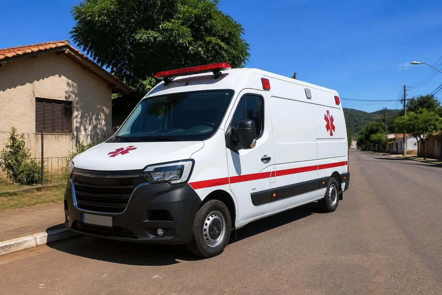 ambulancia em sao jorge do patrocínio