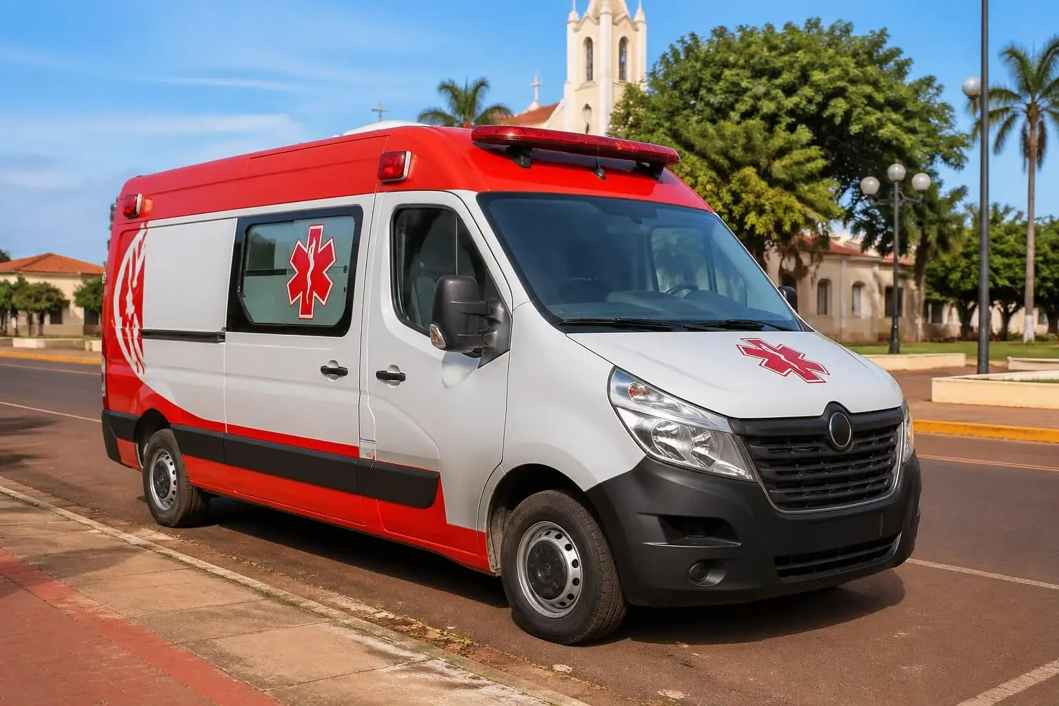 ambulancia em icaraima