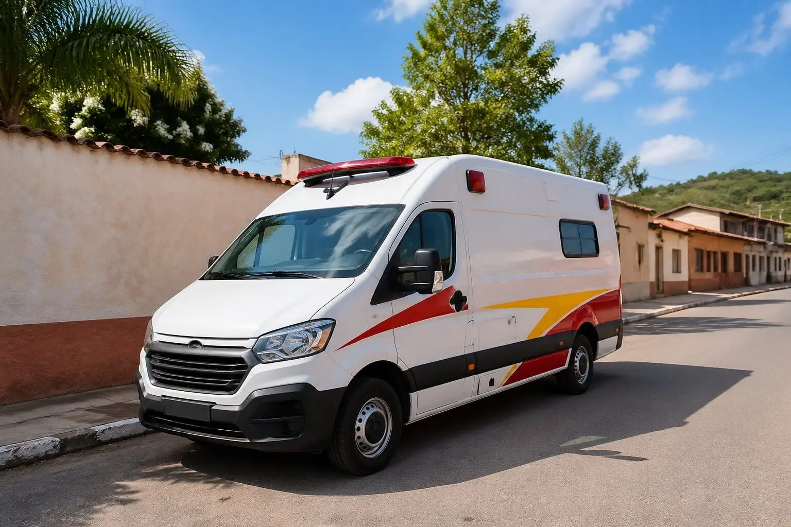 ambulancia em marilena