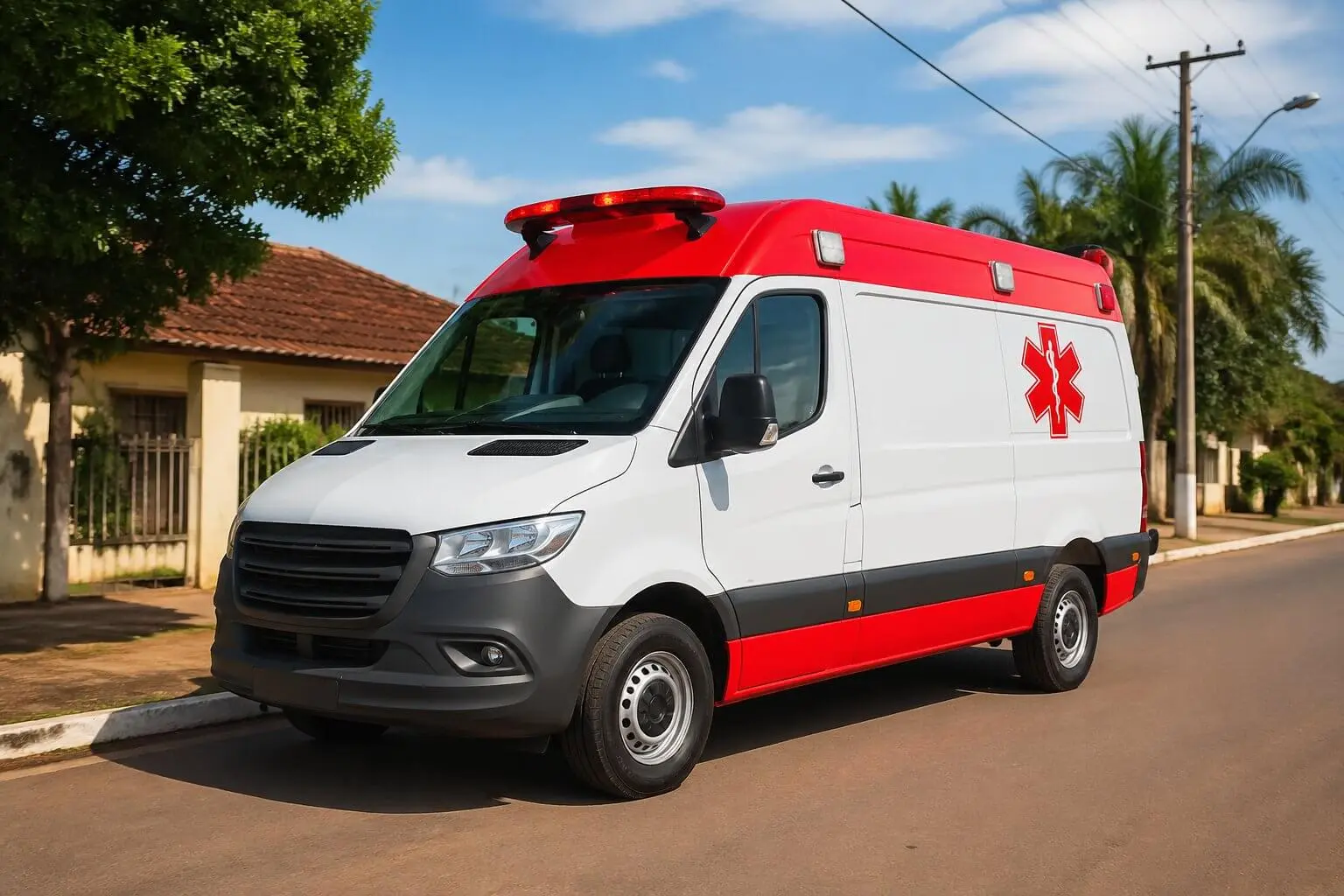 ambulancia em sao João do caiua