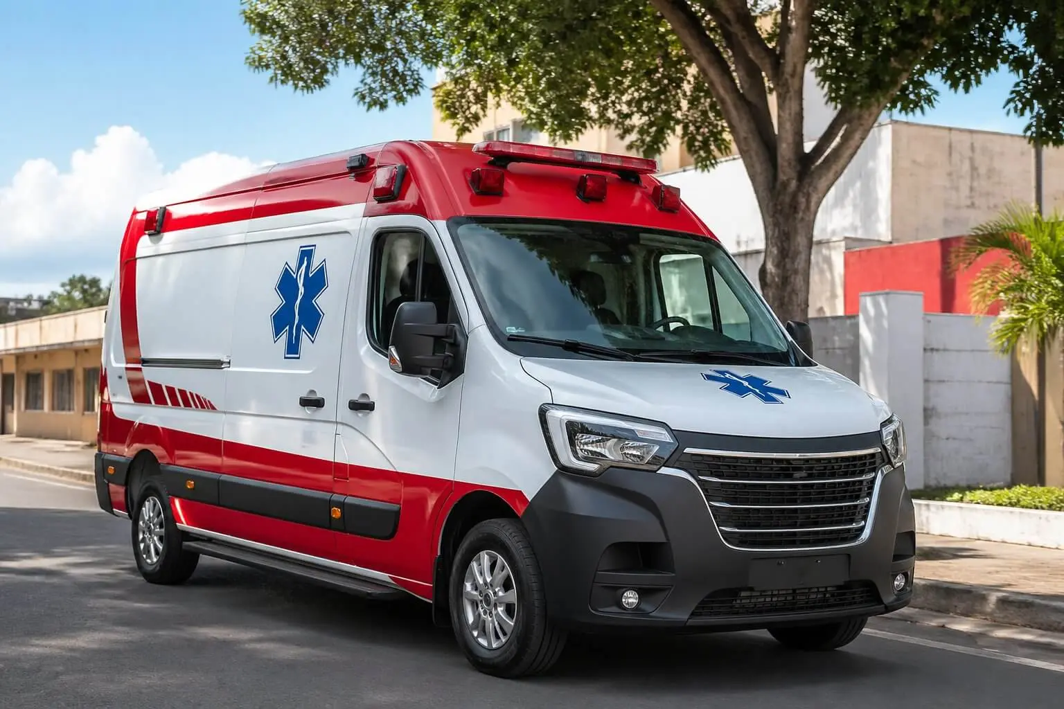 ambulancia em paranacity
