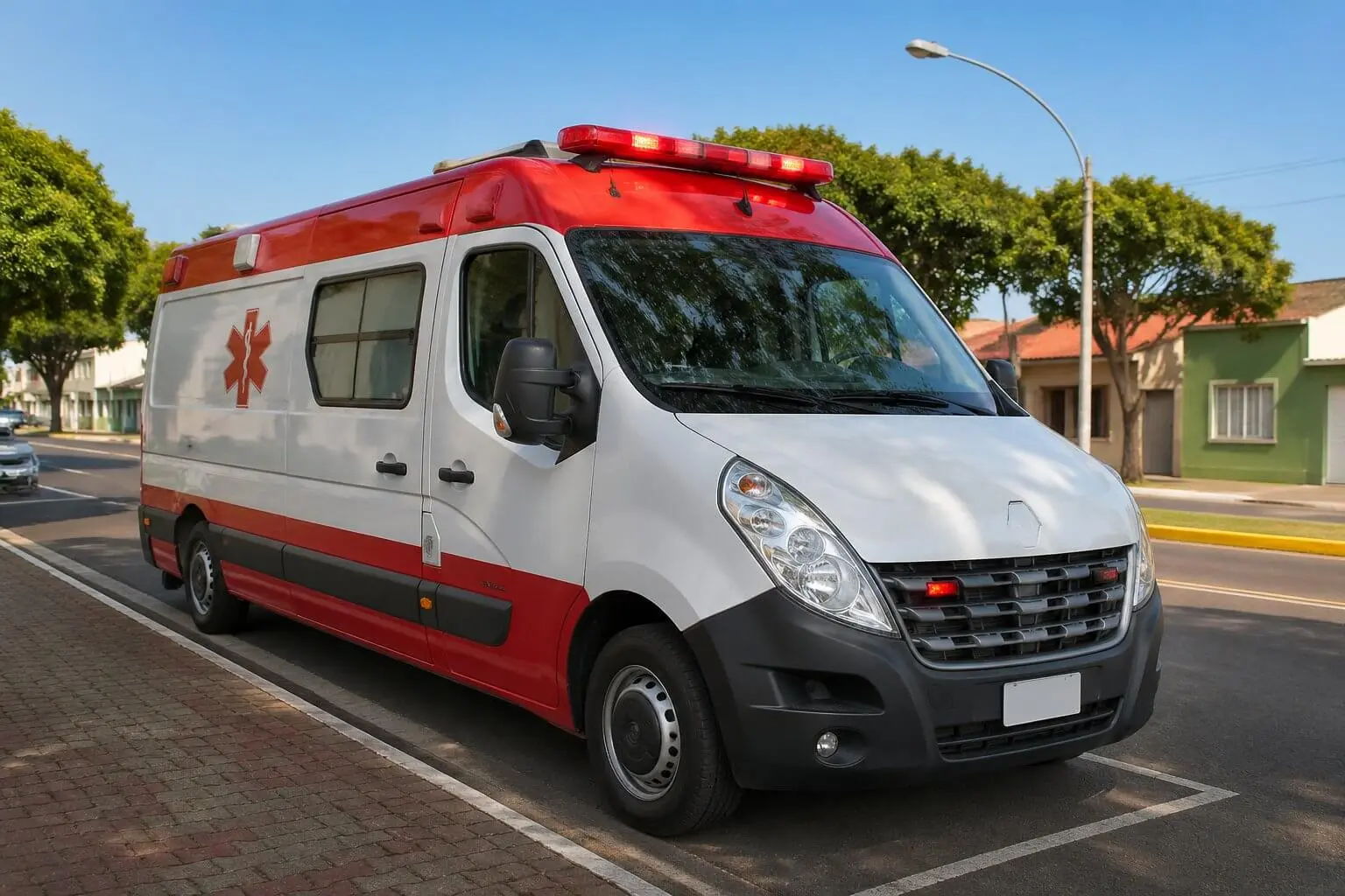 ambulancia em florai