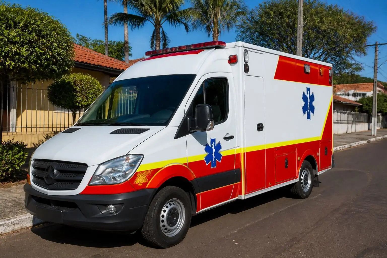 ambulancia em tomazina