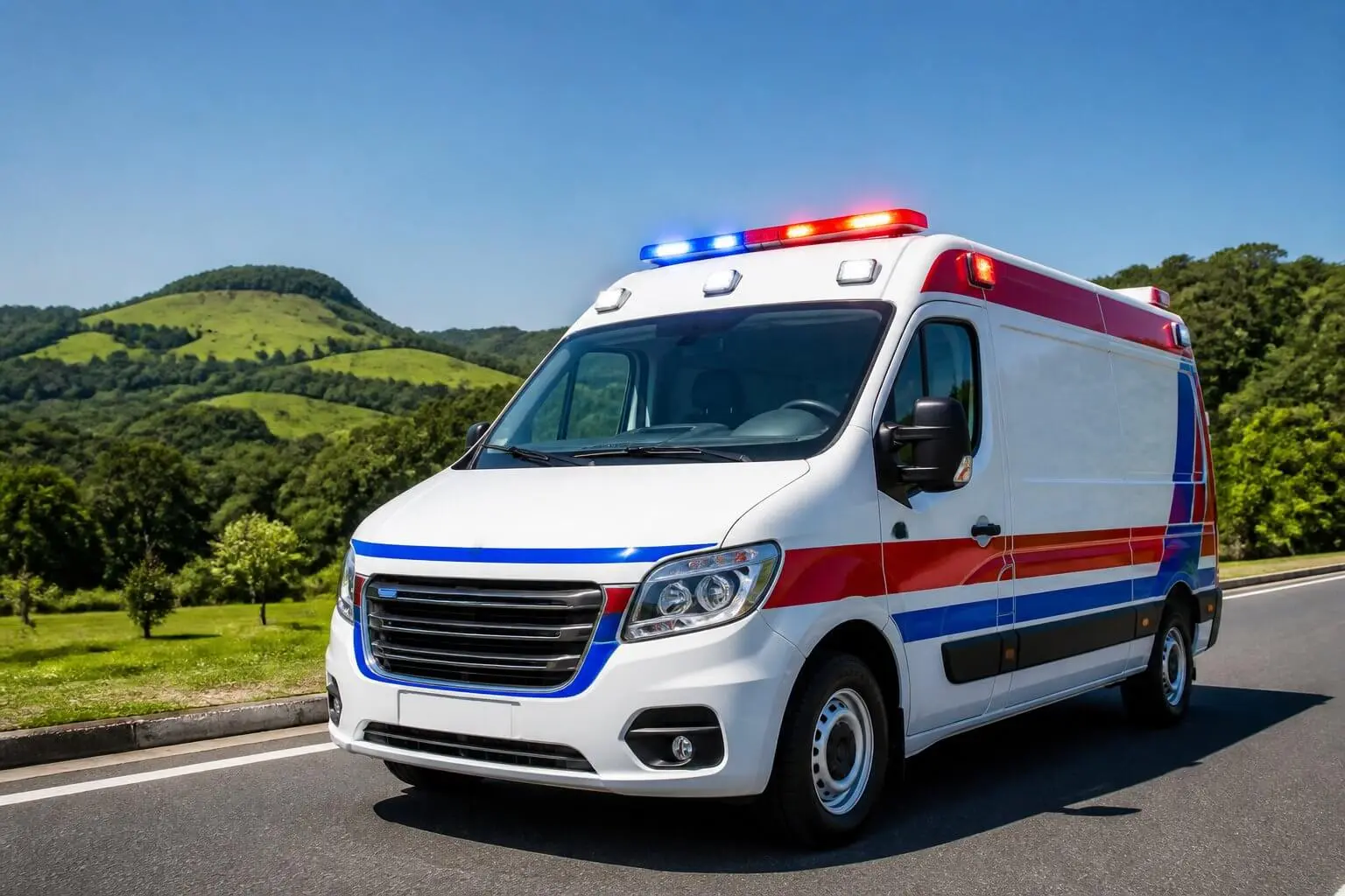 ambulancia em senges
