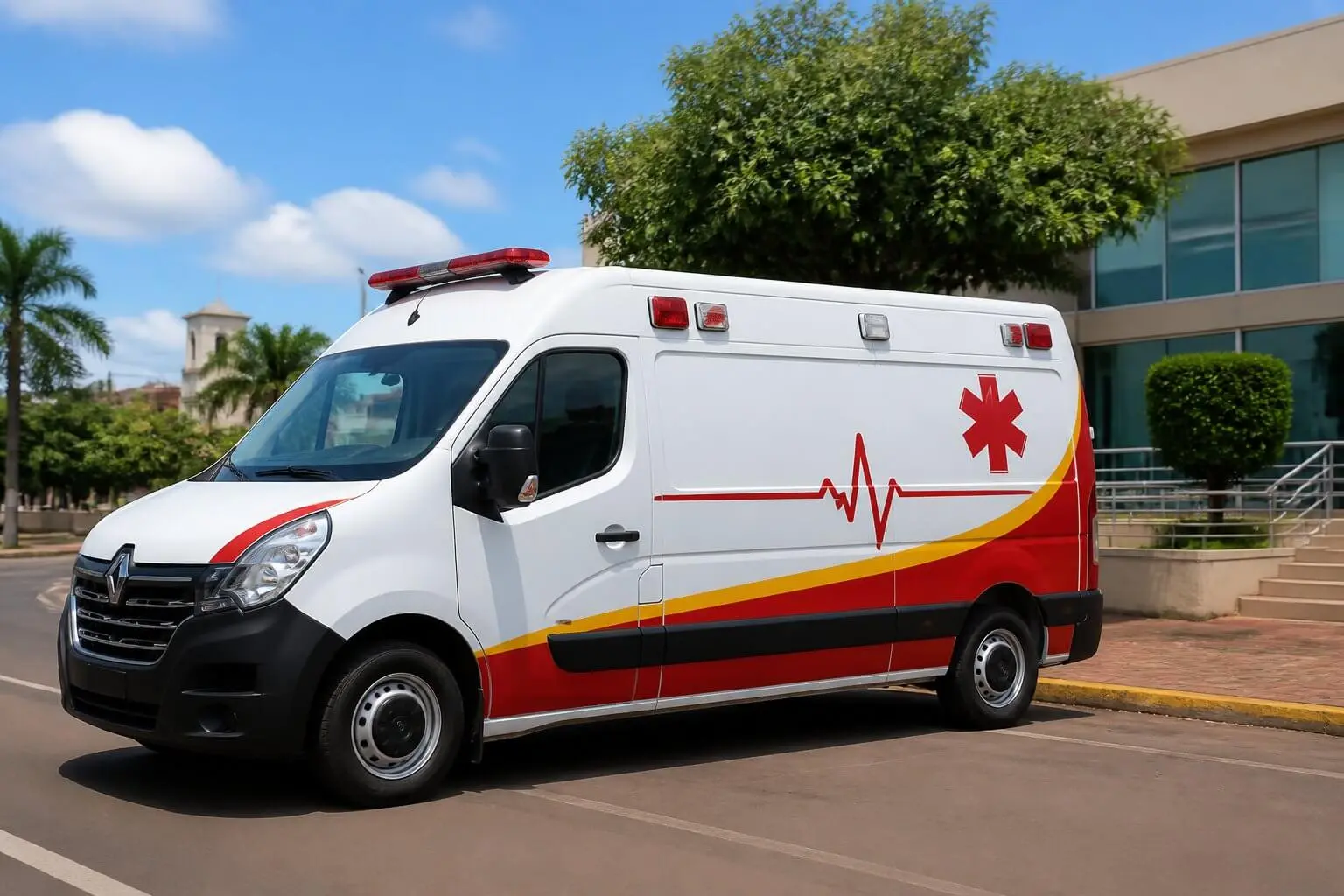 ambulancia em itaipulandia