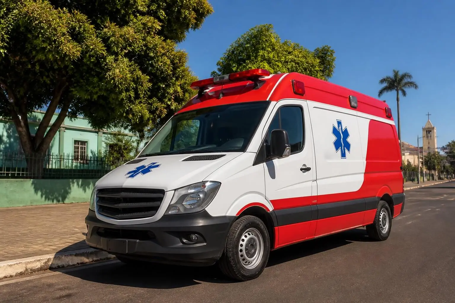 ambulancia em missal