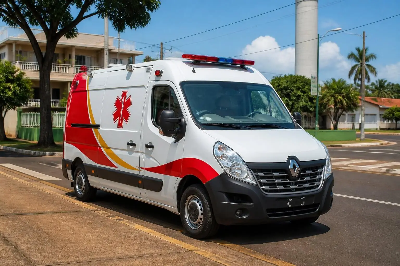 ambulancia em guaira